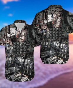 Amazing Cockpit Airplane Pilot Hawaiian Shirt - For Men and Women - Fanshubus