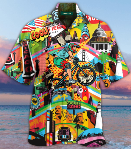Amazing Cycling Hawaiian Shirt | Unisex | Adult | Hw3801- For men and ...