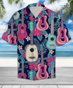 Amazing Guitar Hawaiian Shirt  -  Unisex  -  Adult