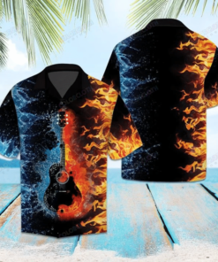 Amazing Guitar Two World Hawaiian Shirt