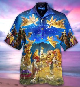 Amazing Jesus Hawaiian Shirt- For men and women - Fanshubus
