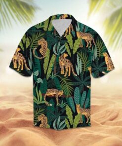 Amazing Leopard Hawaiian Shirt- For men and women - Fanshubus