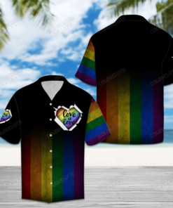 Amazing LGBT Hawaiian Shirt .