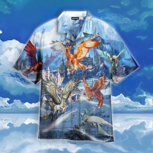 Amazing Mythology About Peryton Hawaiian Shirt- For men and women - Fanshubus