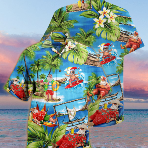 Amazing Santa Claus Hawaiian Shirt- For men and women - Fanshubus