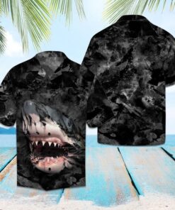 Amazing Shark Hawaiian Shirt- For men and women - Fanshubus