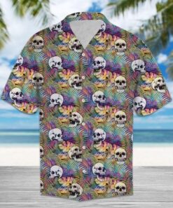 Amazing Skulls Hawaiian Shirt - For Men and Women - Fanshubus