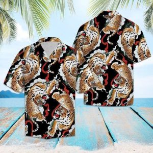 Amazing Tiger Hawaiian Shirt - For Men & Women - Adult