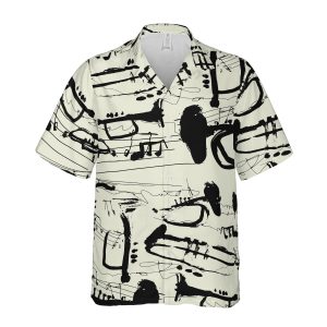 Amazing Trumpet Art Hawaiian Shirt- For men and women - Fanshubus
