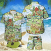 Amazing Vintage Farm House Hawaiian Shirt Set  -  Unisex  -