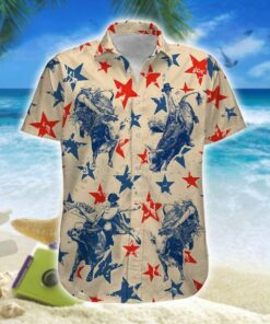 America Bull Riding Hawaiian Shirt- For men and women - Fanshubus