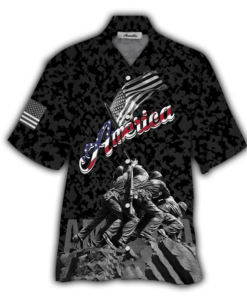 America Hawaiian Shirt- For men and women - Fanshubus