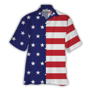 American Flag Hawaiian Shirt (5)- For men and women - Fanshubus