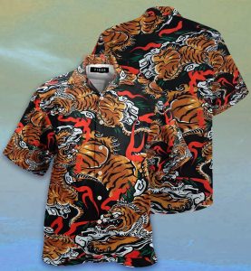 Apayprint's - Tiger Japanese Hawaiian Shirt - For Men and Women - Fanshubus