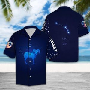 Aries Horoscope Hawaiian Shirt- For men and women - Fanshubus