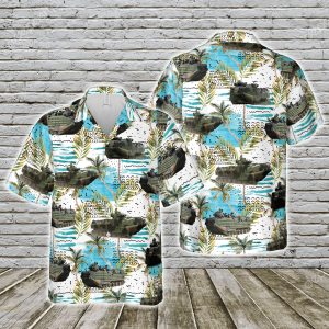 Assault Amphibious Vehicle Tank Hawaiian Shirt- For men and women - Fanshubus