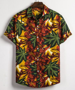 Autumn Leaves Hawaiian Shirt- For men and women - Fanshubus