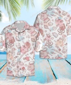 Baking Life Pink Best Design Hawaiian Shirt- For men and women - Fanshubus