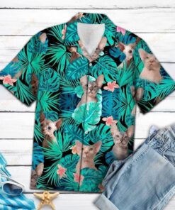 Bambino Green Unique Design Hawaiian Shirt- For men and women - Fanshubus