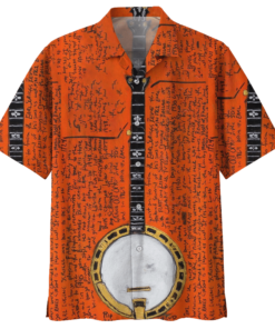 Banjo Hawaiian Shirt (1) - For men and women - Fanshubus