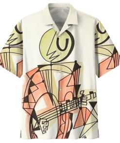 Banjo Hawaiian Shirt (2)- For men and women - Fanshubus