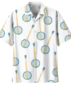 Banjo Hawaiian Shirt (4)- For men and women - Fanshubus