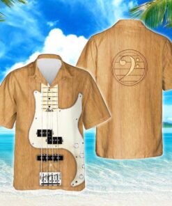 Bass Guitar Hawaiian Shirt- For men and women - Fanshubus