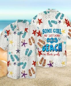 Beach Hawaiian Shirt (4)- For men and women - Fanshubus