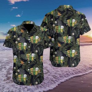 Beach Shirt Find Weed Beer And Pizza Tropical Hawaiian Aloha Shirts- For men and women - Fanshubus
