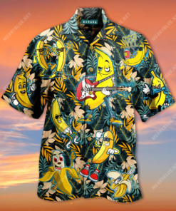 Beach Shirt Order Happy Bananas Hawaiian Shirt .