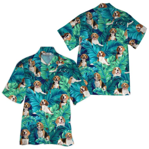 Beagle Hawaiian Shirt (1)- For men and women - Fanshubus