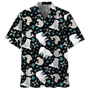 Bear Hawaiian Shirt (1)- For men and women - Fanshubus