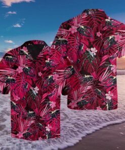 Beetle Tropical Pink Unique Design Hawaiian Shirt - For men and women - Fanshubus