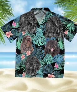 Bergamasco Shepherd - Summer Leaves - Hawaiian Shirt - For Men and Women Fanshubus