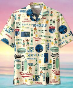 Big Island Kailua Tiki Tiki Hawaiian Shirt- For men and women - Fanshubus