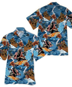 Bigfoot Hawaiian Shirt