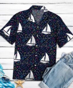 Boats Hawaiian Shirt - For Men and Women - Fanshubus