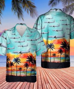 Boeing PoseidonBlue High Quality Unisex Hawaiian Shirt- For men and women - Fanshubus