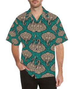 Boho Head Elephant Hawaiian Shirt