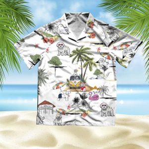 BOLOGNESE Hawaiian Shirt Hawaii Beach Retro - Fanshubus