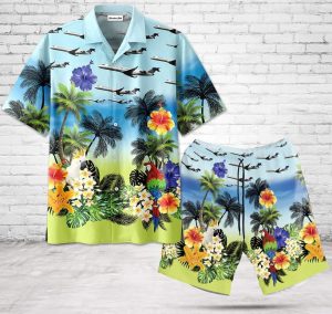 Bombardier Crj-700 Hawaiian Shirts Or Beach Shorts- For men and women - Fanshubus