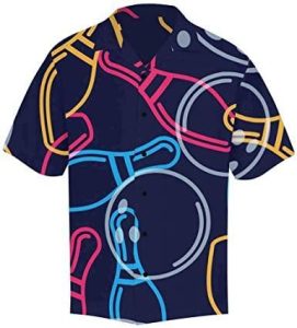 Bowling Hawaiian Shirt - For Men & Women - Adult