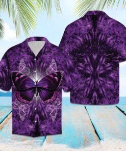 Butterfly Hawaiian Shirt - For Men and Women - Fanshubus