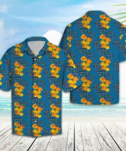 California Poppy Blue Best Design Hawaiian Shirt- For men and women - Fanshubus