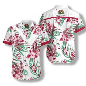 California Proud Hawaiian Shirt | For Men &amp; Women | Adult |- For men and women - Fanshubus