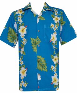 Camp Party Blue Awesome Design Hawaiian Shirt- For men and women - Fanshubus