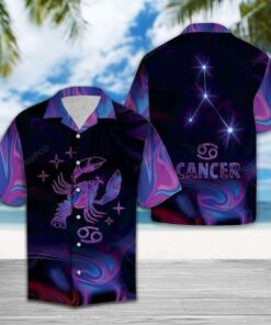 Cancer HoroShirtcope Hawaiian Shirt Zodiac Birthday .