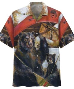 Canoeing Hawaiian Shirt (1)- For men and women - Fanshubus