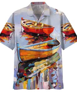 Canoeing Hawaiian Shirt (4)- For men and women - Fanshubus