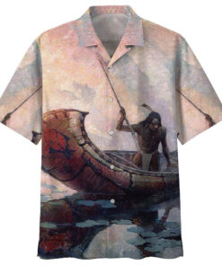 Canoeing Hawaiian Shirt (8)- For men and women - Fanshubus